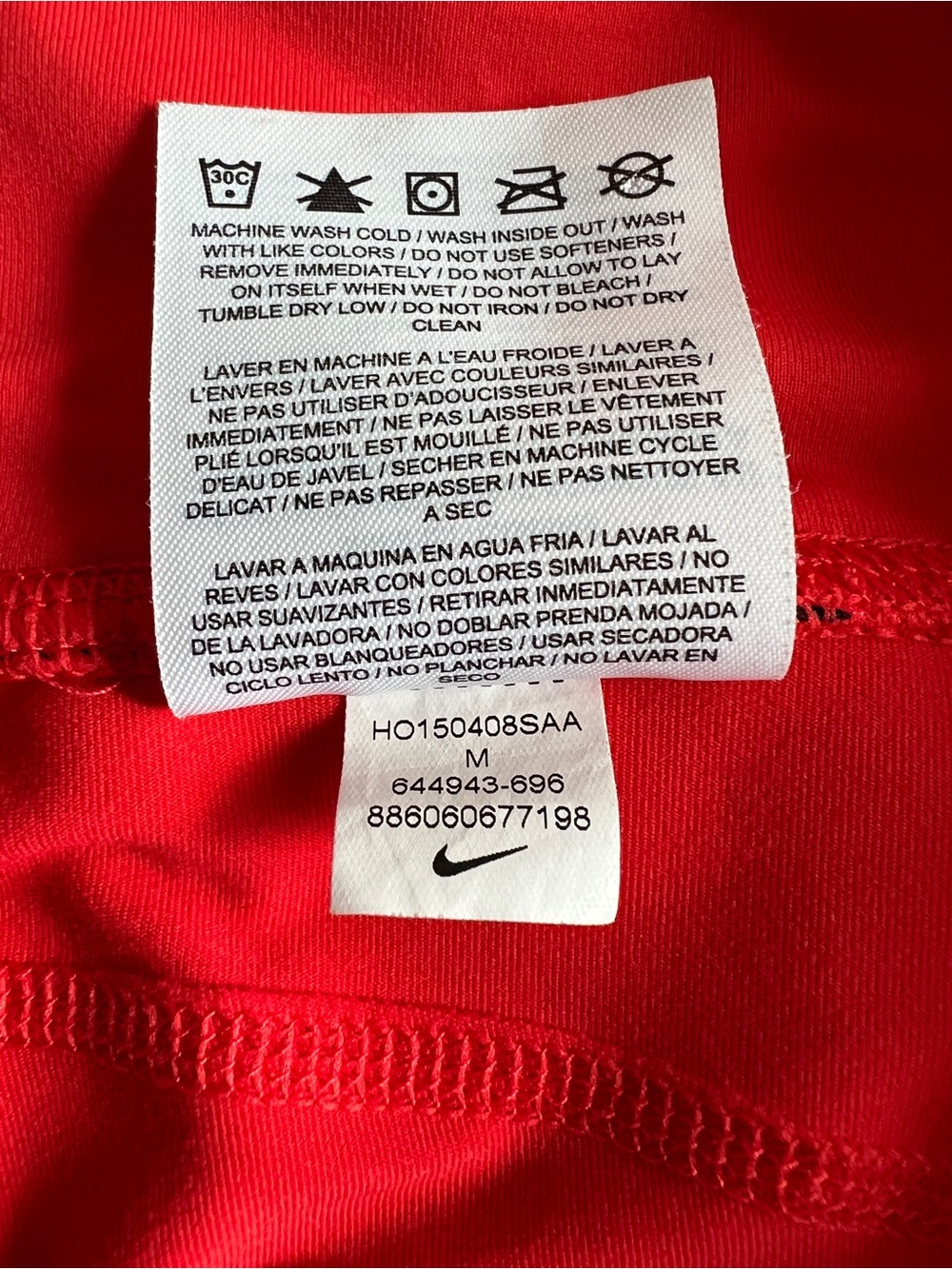 Nike Power Epic Lux Cropped Running Tights, Style 644943-696, Size M - Picture 2 of 15